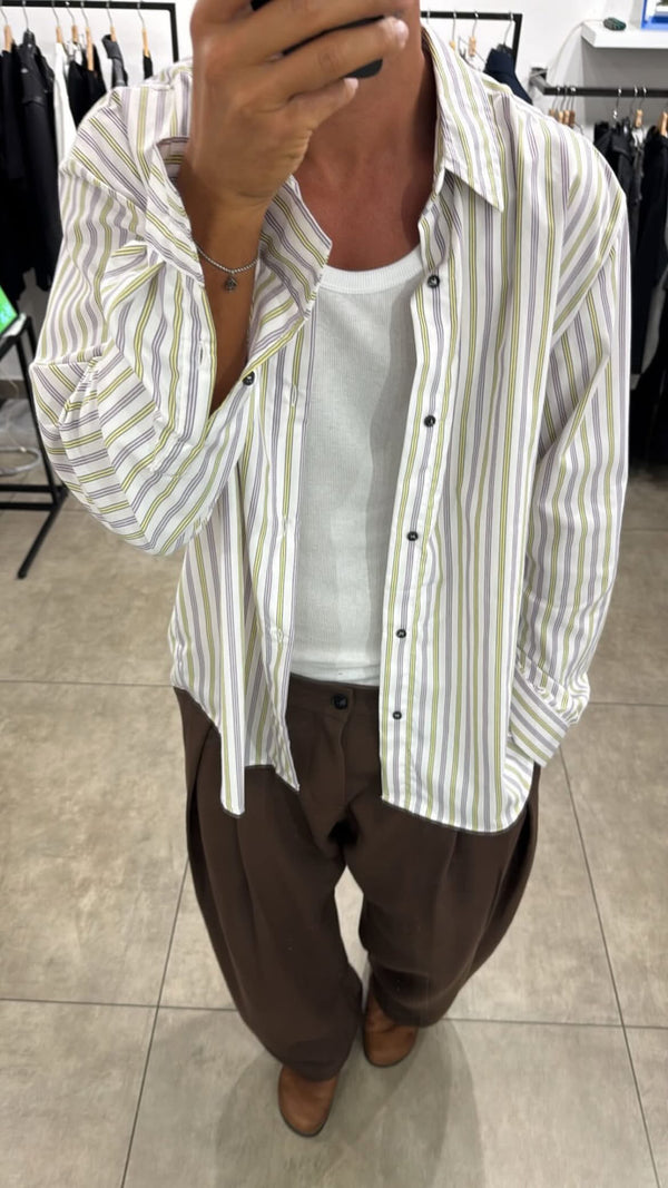 Camicia a righe