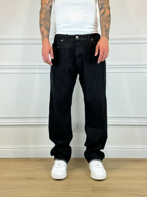 Jeans baggy nero