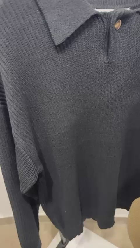 Polo un bottone